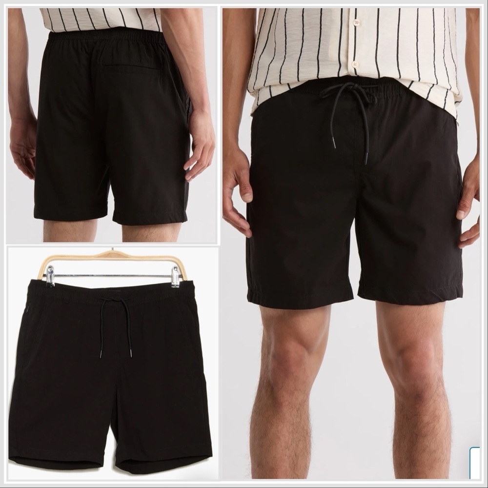 Men’s Black Cotton Summer Shorts Medium